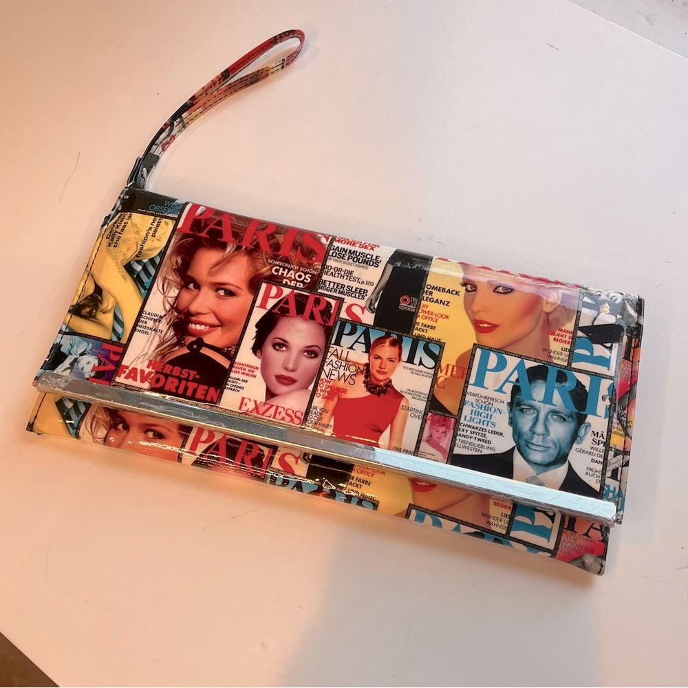 Paris Magazine Clutch